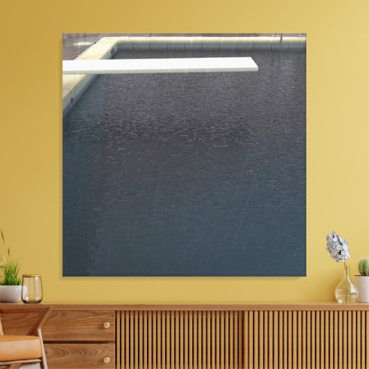 DAVID'S POOL SERIES p09e05 Leinwand (Insitu (Wohnzimmer))