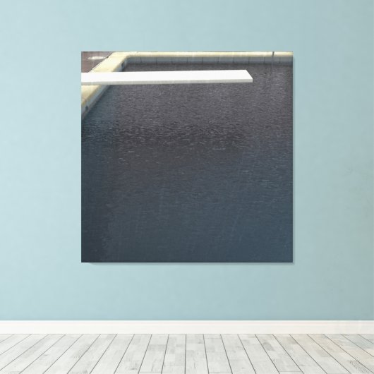 DAVID'S POOL SERIES p09e05 Leinwand (Insitu (Holzboden))