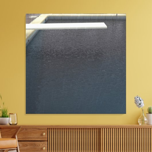 DAVID'S POOL SERIES p09e05 Leinwand (Insitu (Wohnzimmer))