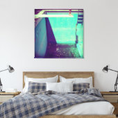 DAVID'S POOL SERIES p09f21 Leinwand (Insitu (Schlafzimmer))