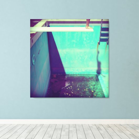 DAVID'S POOL SERIES p09f21 Leinwand (Insitu (Holzboden))