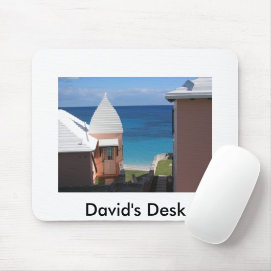 Davids Schreibtisch Mousepad (Mit Mouse)