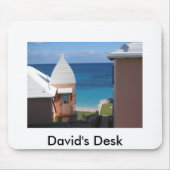 Davids Schreibtisch Mousepad (Vorne)