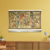 David's Söhne Amnon und Absalom erklären Krieg geg Leinwanddruck (Insitu (Wohnzimmer))