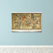 David's Söhne Amnon und Absalom erklären Krieg geg Leinwanddruck (Insitu (Holzboden))