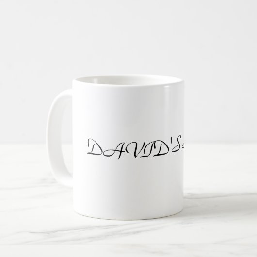 DAVIDS Tasse (Vorderseite Links)
