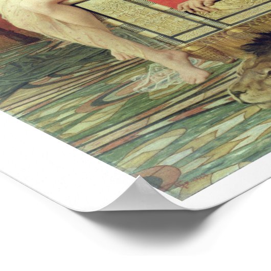 Davids Versprechen an Bathsheba Poster (Ecke)