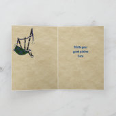 Davidson Abzeichen & Tartan Personalisierte Karte (Innenseite)