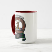 Davidson Clan Abzeichen Combo15oz Tasse (Vorderseite Links)