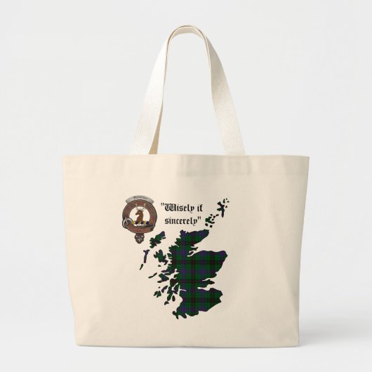 Davidson Clan Abzeichen Jumbo Tasche (Vorne)