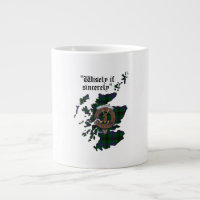 Davidson Clan Abzeichen Jumbo Tasse