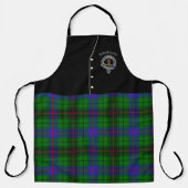 Davidson Clan Abzeichen & Tartan Kilt Schürze (Vorderseite)
