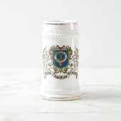 Davidson Clan Badge & Unicorn Bierglas (Mittel)