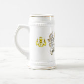 Davidson Clan Badge & Unicorn Bierglas (Links)