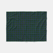 Davidson Clan Tartan Fleecedecke (Vorderseite (Horizontal))