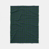 Davidson Clan Tartan Fleecedecke (Vorderseite)
