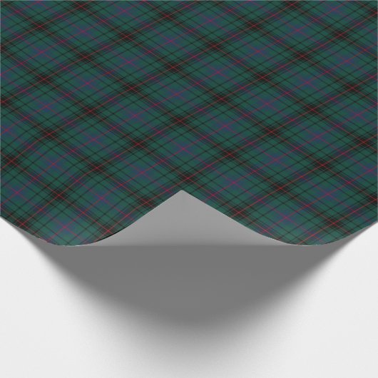 Davidson Clan Tartan Geschenkpapier (Ecke)