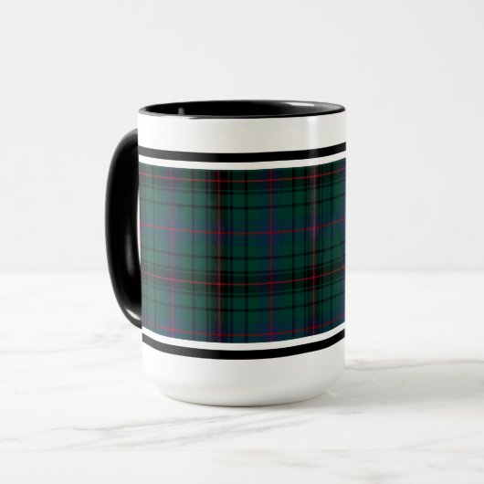 Davidson Clan Tartan Tasse (Vorderseite Links)