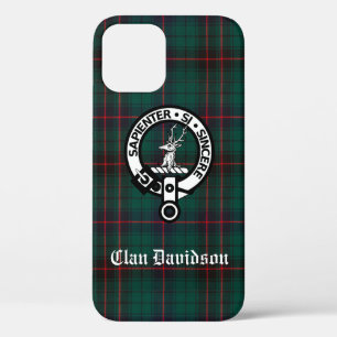 Davidson Clan Wappen und Tartan Case-Mate iPhone Hülle