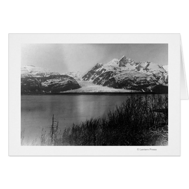Davidson Glacier in Alaska Fotograf (Vorderseite (Horizontal))