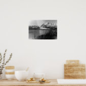 Davidson Glacier in Alaska Photograph Poster (Küche)