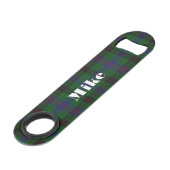 Davidson Kariert Custom Speed Bottle Opener Flaschenöffner (Vorderseite Schrägansicht)
