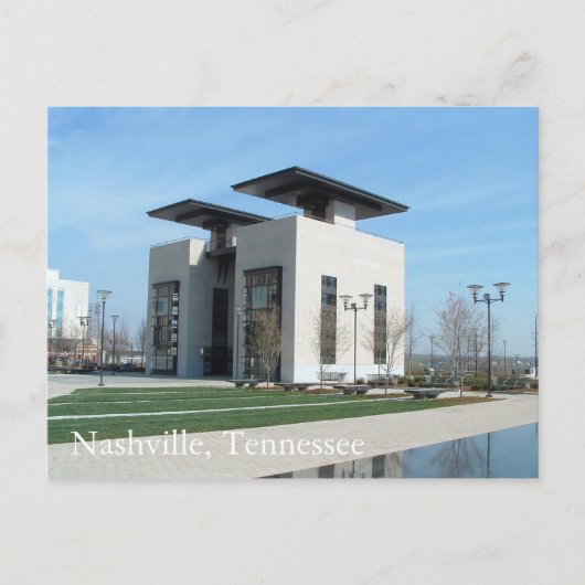 Davidson Landkreis Observation Deck Postkarte (Vorderseite)