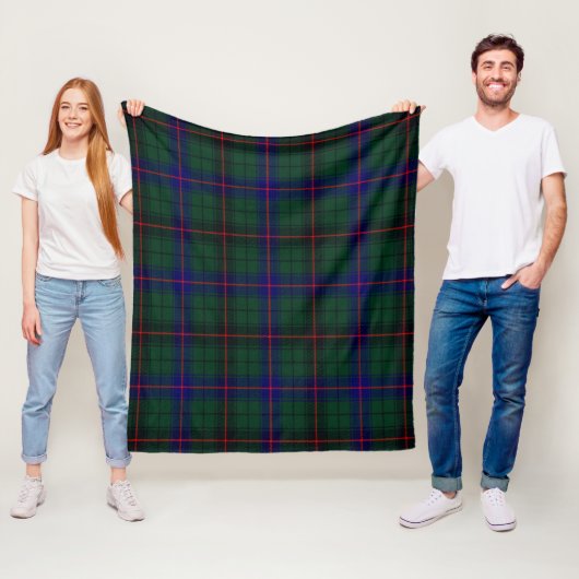Davidson Modern Kariert Fleecedecke (Beispiel)