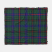 Davidson Modern Kariert Fleecedecke (Vorderseite (Horizontal))
