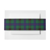 Davidson Scottish Tartan Belly Band (Vorderseite Beispiel)