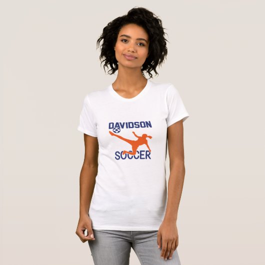 Davidson Soccer Women's T-Shirt (Vorne ganz)