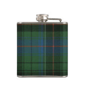 Davidson Tartan & Abzeichen Flachmann (Rückseite)