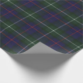 Davidson Tulloch Modern Original Scottish Tartan Geschenkpapier (Ecke)