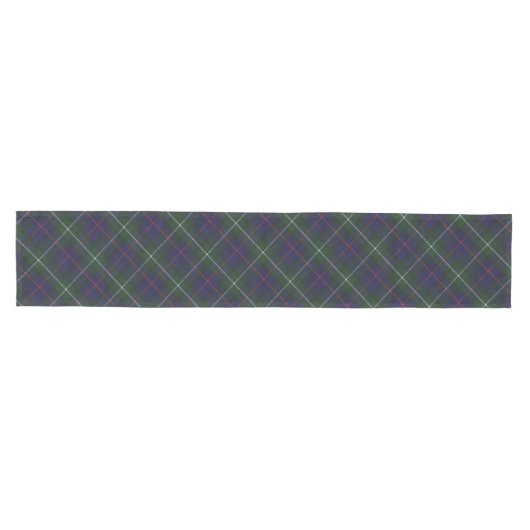 Davidson Tulloch Modern Original Scottish Tartan Mittelgroßer Tischläufer (Horizontal)