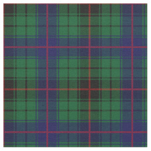 Davidsontartan-Druck Stoff