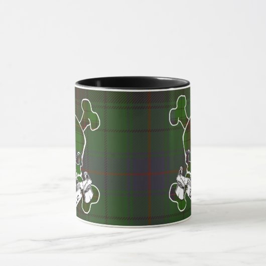 Davidsontartan-Schädel-Tasse Tasse (Zentrum)