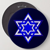Davidsstern 3d button (Vorne & Hinten)