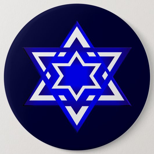 Davidsstern 3d button (Vorderseite)