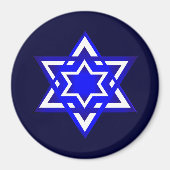 Davidsstern 3d magnet (Vorne)