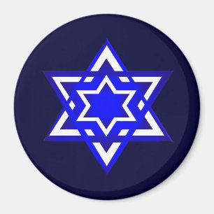 Davidsstern 3d magnet