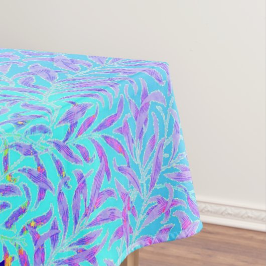 Davidsstern Blaues Veilchen Tischdecke (Beispiel)