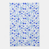 Davidsstern Chanukka Küchentuch (Vertikal)