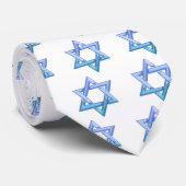 Davidsstern die Krawatte Männer (Gerollt)
