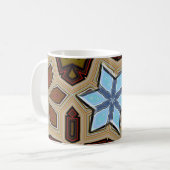 Davidsstern Earthtones Tasse (Vorderseite Links)