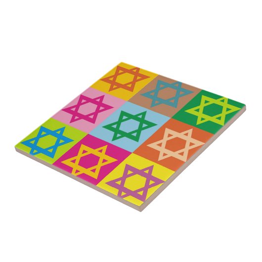 Davidsstern Fliese (Seite)