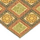 Davidsstern, Florets und Trauben Kurzer Tischläufer (Ecke)