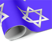 Davidsstern Geschenkpapier (Rolleneckpunkt)