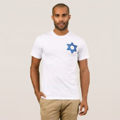 Davidsstern Jüdischen Israeli T-Shirt (Vorne ganz)