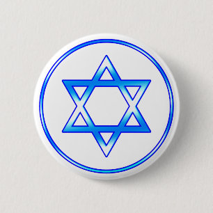 Davidsstern Knopf Button