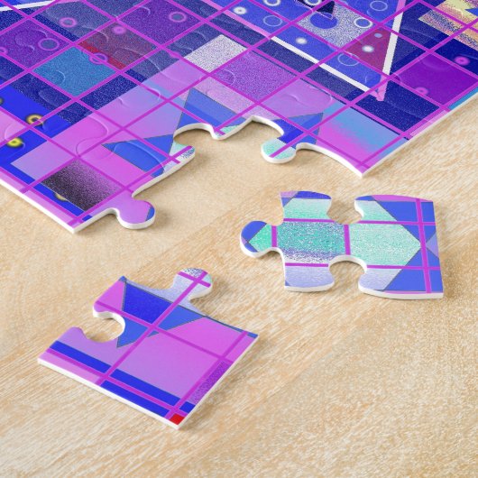 Davidsstern Mosaik Puzzle (Seite)